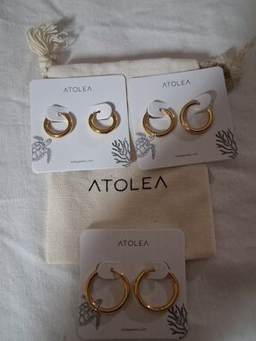 Gold Hoop Earrings - Classic Small Hoops